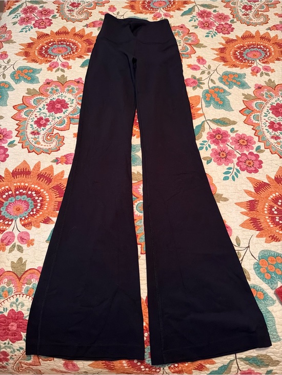 lululemon athletica Pants - Lululemon Black Flared Yoga Pants